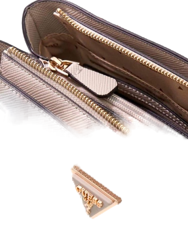 Guess 100% Polyurethane shoulder bag in taupe