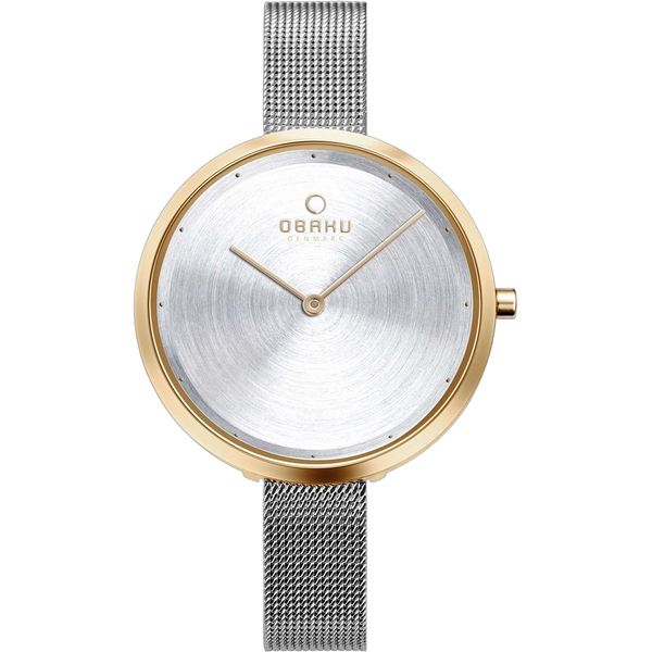 Obaku watch in silver