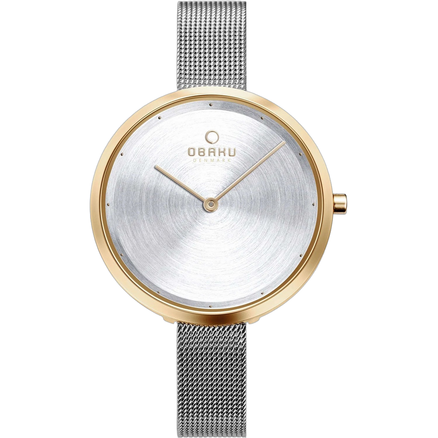 Obaku watch in silver