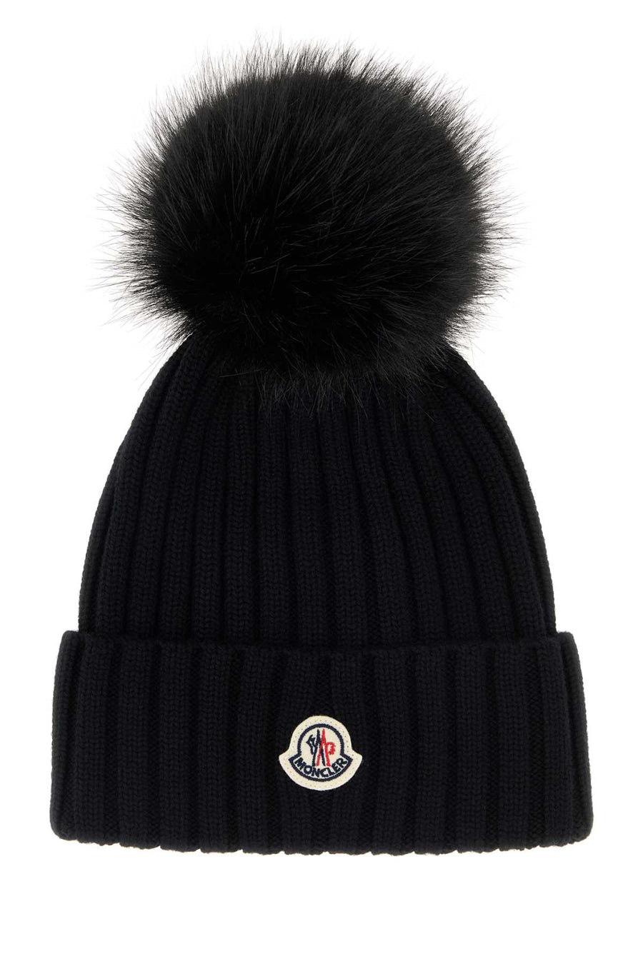 Black Wool Beanie Hat Exterior: Virgin Cappelli E Fasce Per Capelli