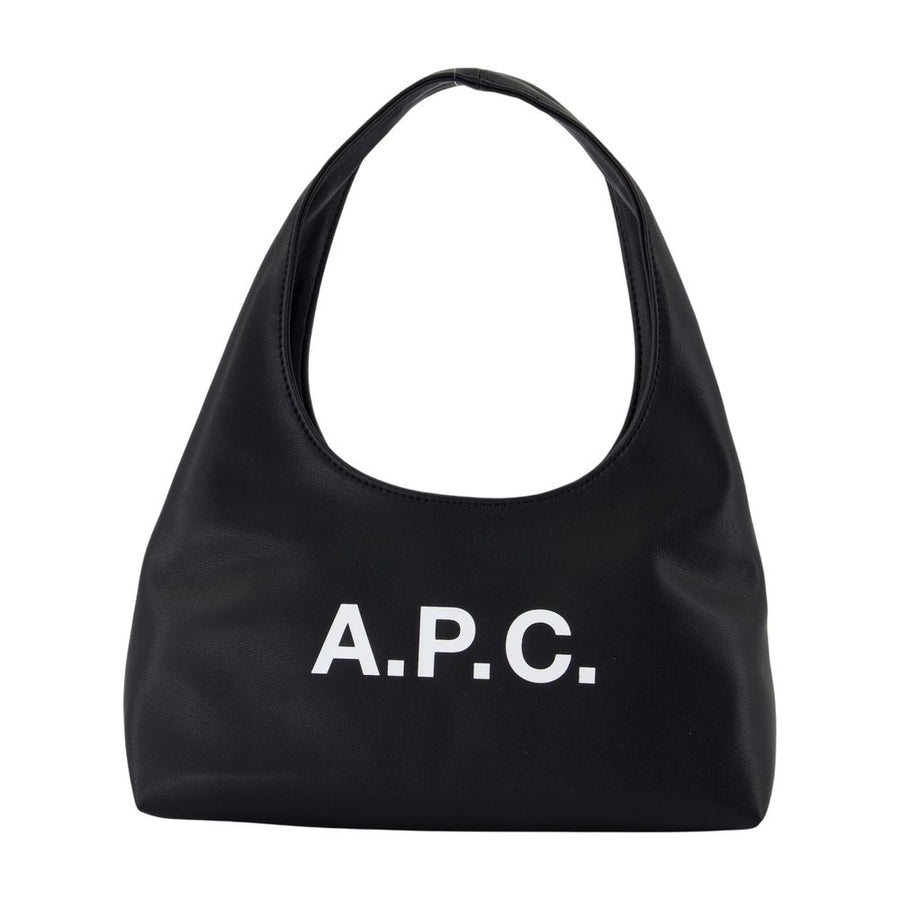 A.P.C. Synthetic shoulder bag in black