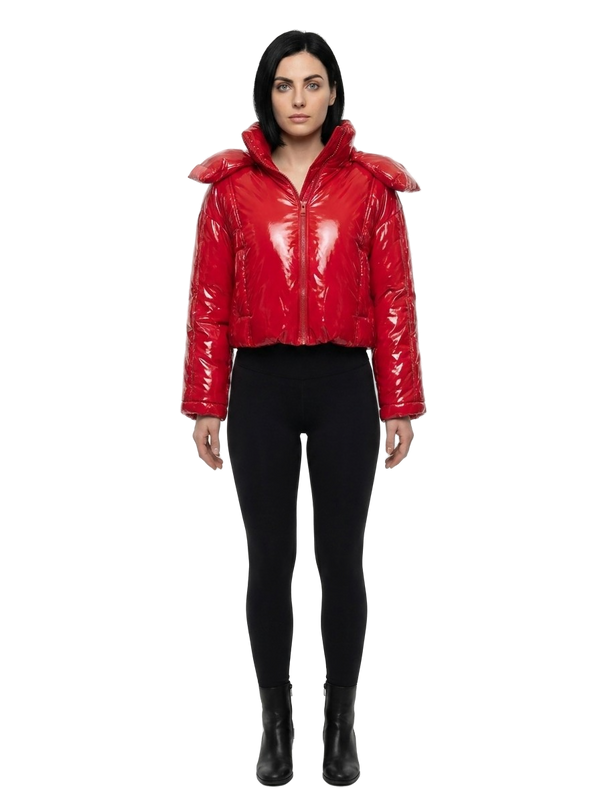 Multicolor Elastane Full-Length Jacket Clothing