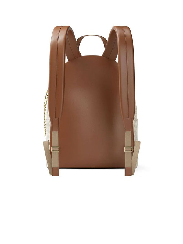 Michael Kors 89.4% Coated Canvas backpack in brown