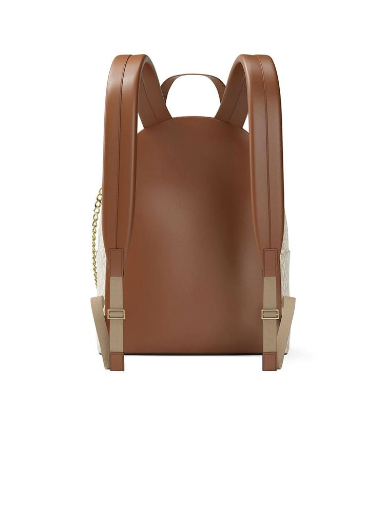 Michael Kors 89.4% Coated Canvas backpack in brown