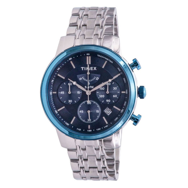Timex watch in blue