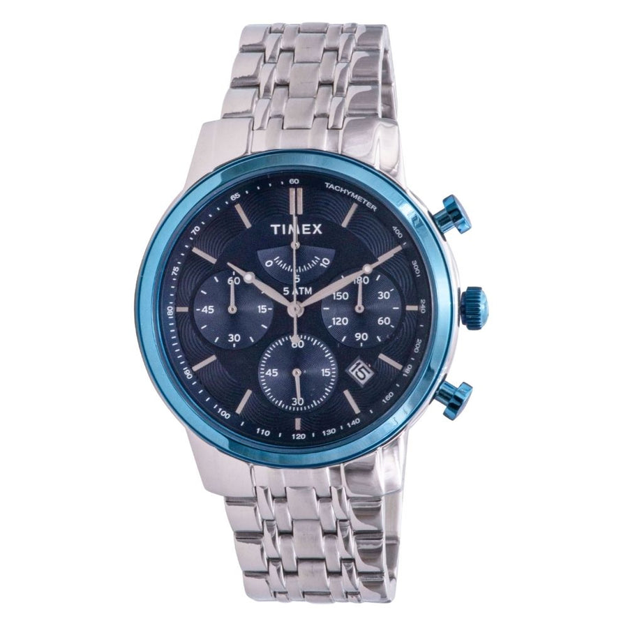 Timex watch in blue