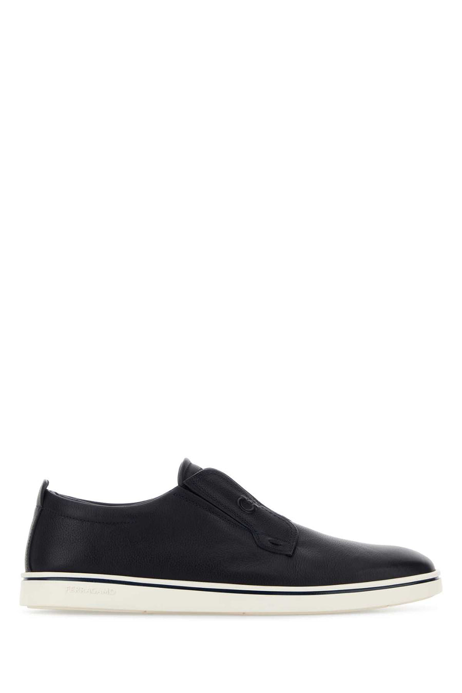 Black Leather Alfie Slip Ons Navyblucol45blue(45) Mocassini