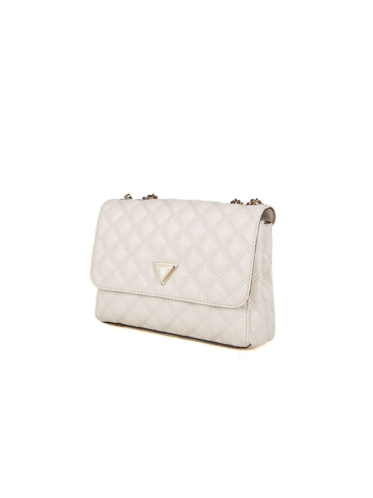 Guess 100% Polyurethane shoulder bag in beige