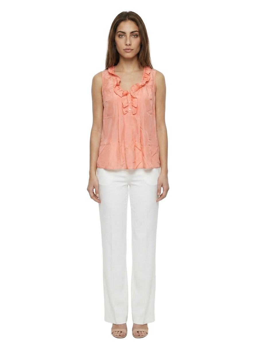 Pink Silk Blouse