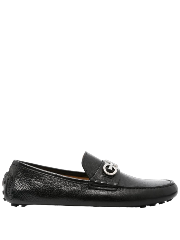Ferragamo Calf leather loafer in black