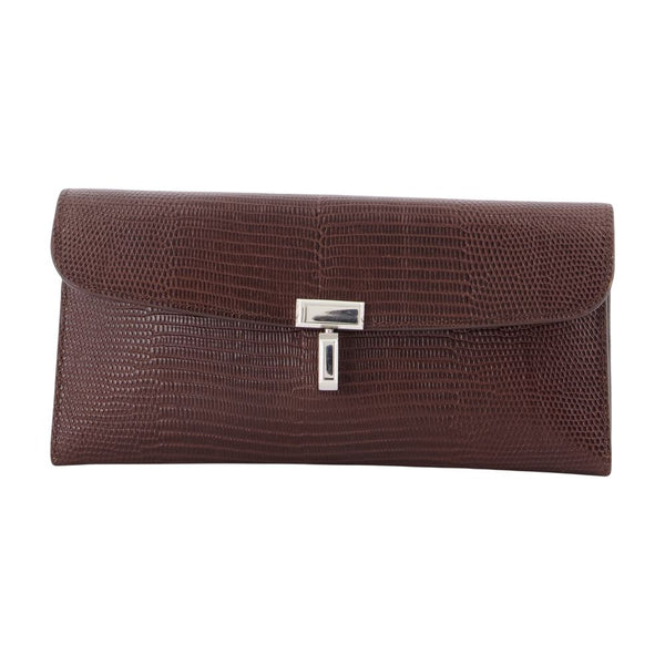 Toteme exotic_leather wallet in brown