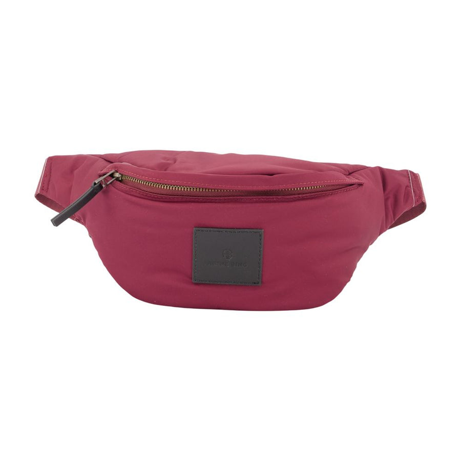 Anine Bing Nylon belt bag in burgundy
