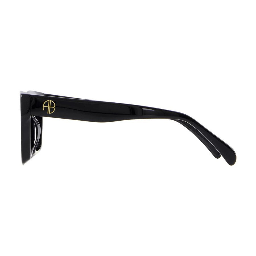Anine Bing A-12-0021-000 acetate sunglasses in black