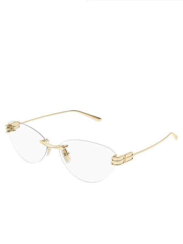 Balenciaga BB0489O Metal eyeglasses in gold