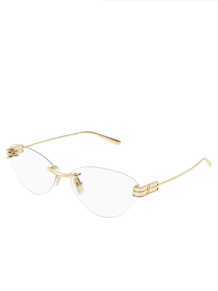 Balenciaga BB0489O Metal eyeglasses in gold