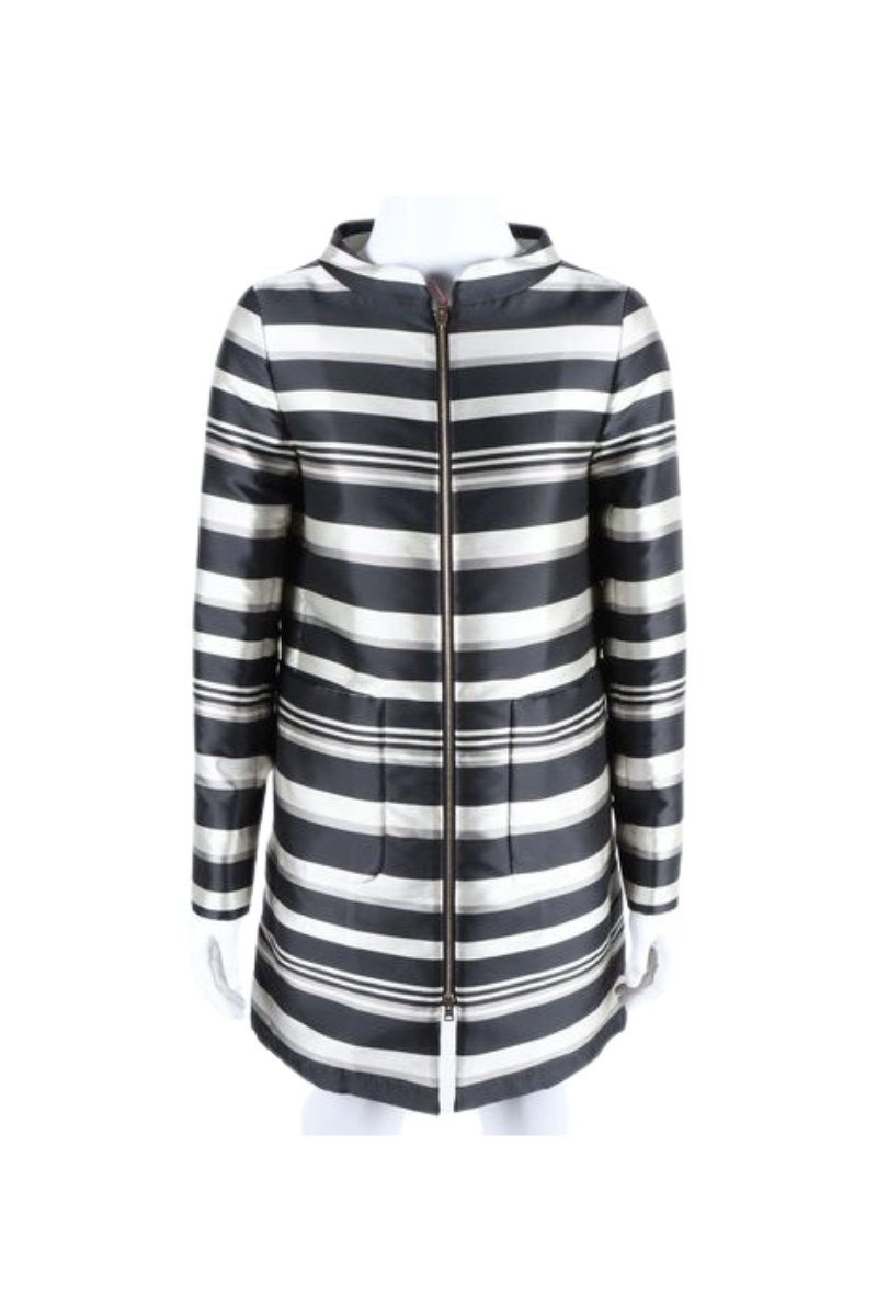 Herno 100% Polyamide coat in black