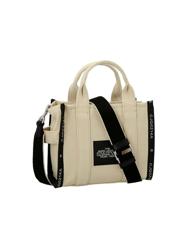 Marc Jacobs 64% Cotton tote bag in beige
