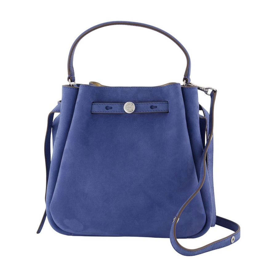 Tory Burch Cowhide bucket bag in blue