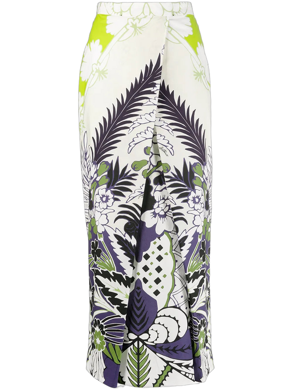 Valentino Cotton skirt in white