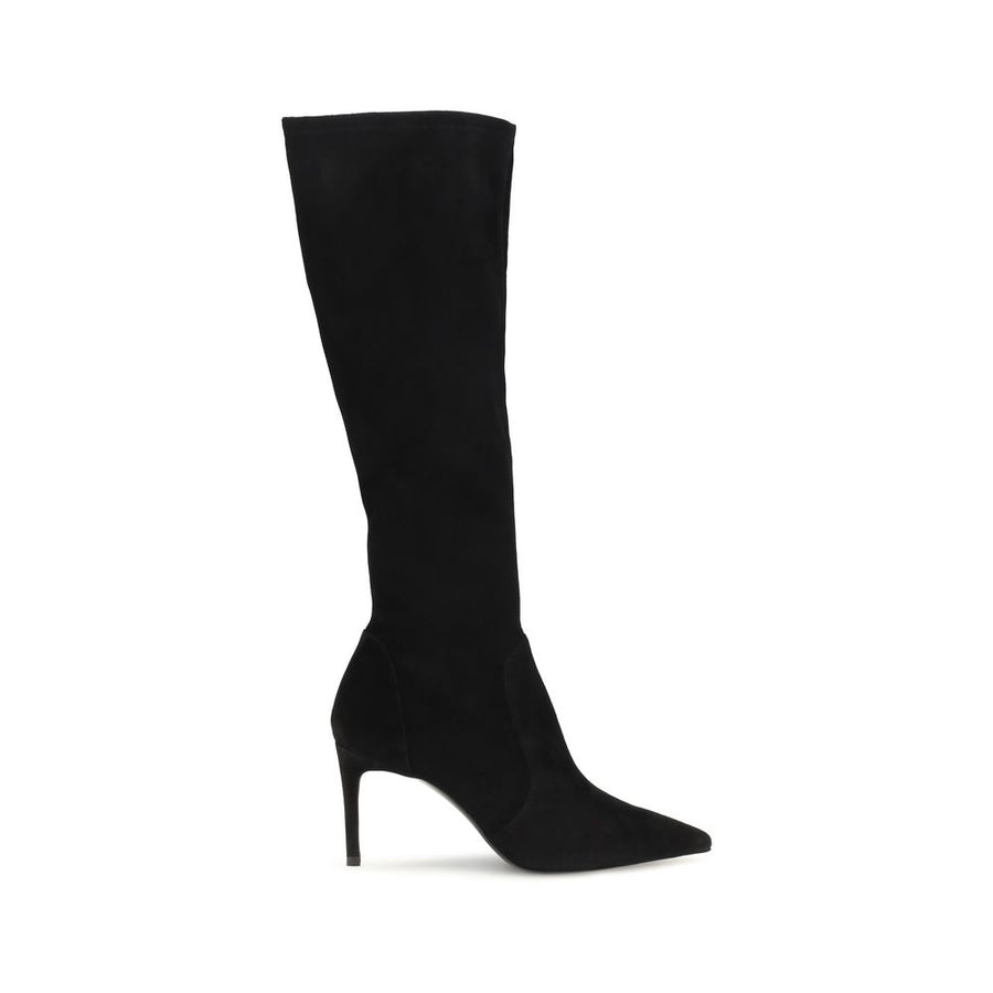 Stuart Weitzman 100% Calf Leather Bos Taurus boot in black