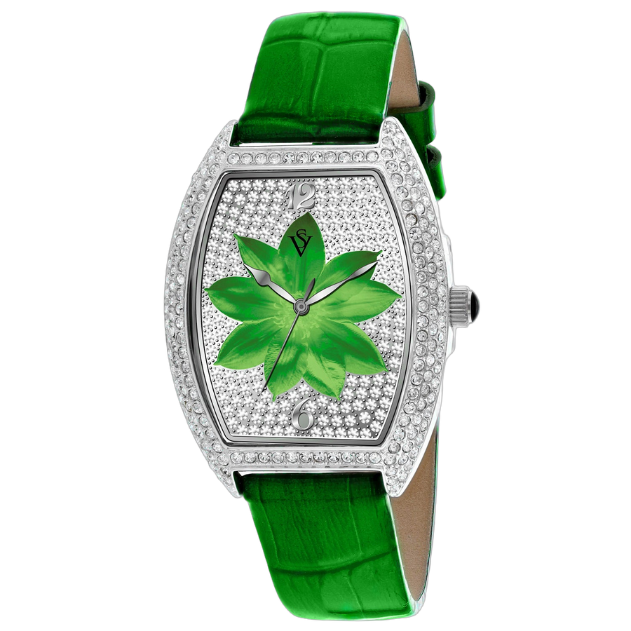 Christian Van Sant Stainless steel case watch in green