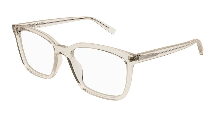 Saint Laurent SL Acetate eyeglasses in beige