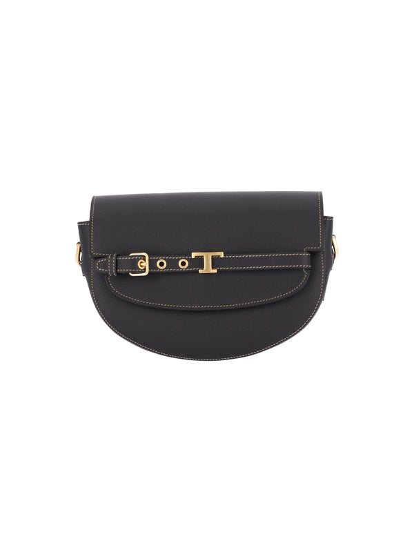 Tod's 100% Calf Leather shoulder bag in black