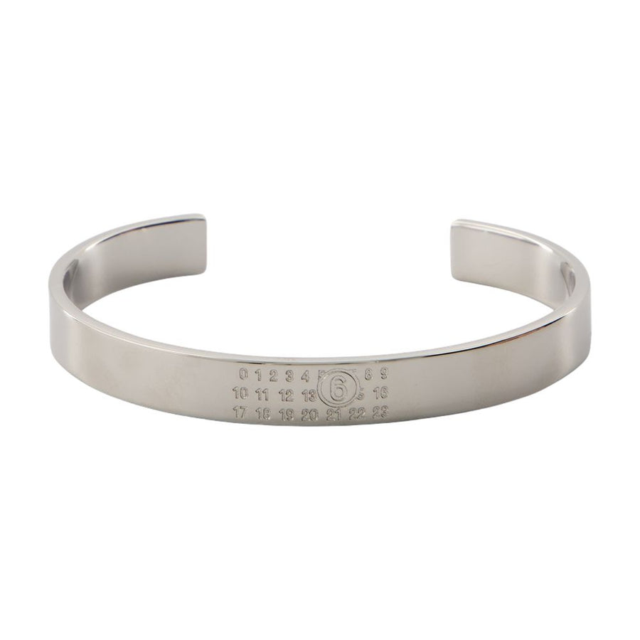 MM6 Maison Margiela Metal bracelet in silver