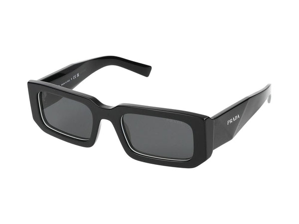 Prada 0PR Acetate sunglasses in black
