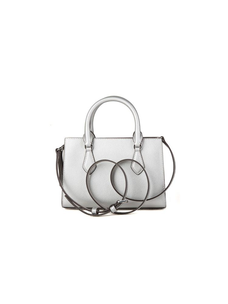Michael Kors 45% Thermoplastic Polyurethane shoulder bag in silver