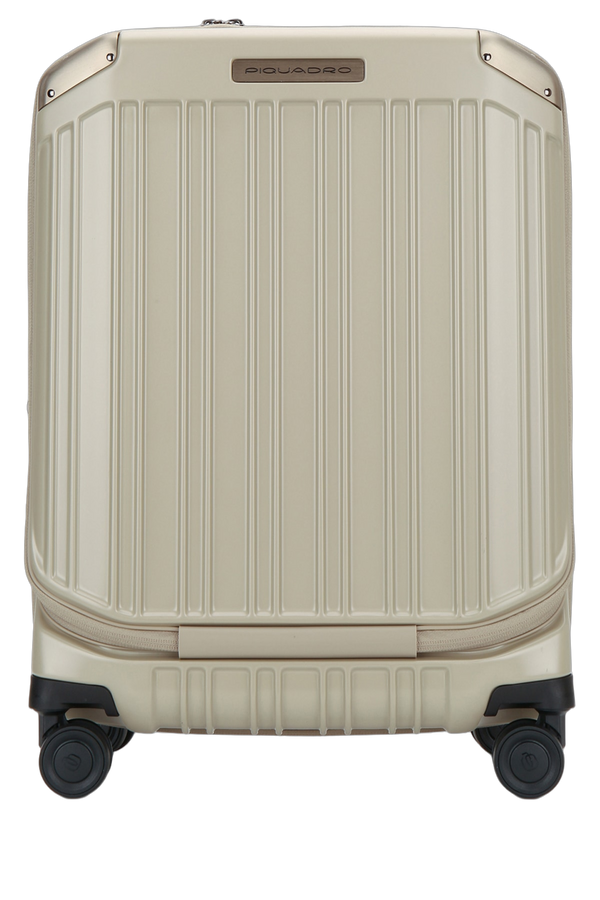 Piquadro Cabin Polycarbonate suitcase in beige