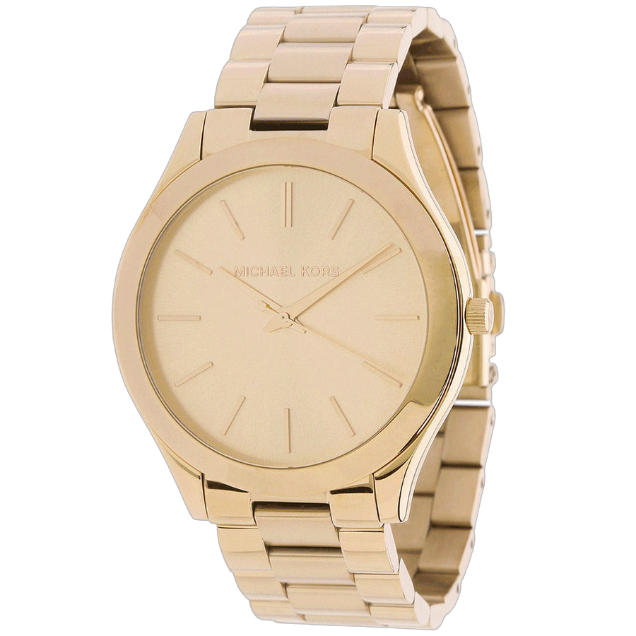 Michael Kors Stainless steel case watch in gold