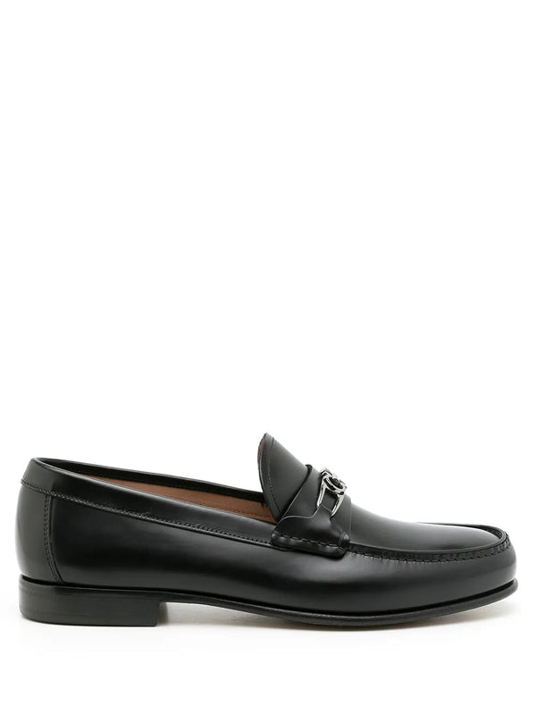 Ferragamo Leather loafer in black