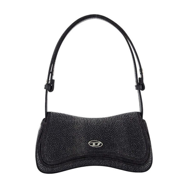 Diesel Cotton shoulder bag in black