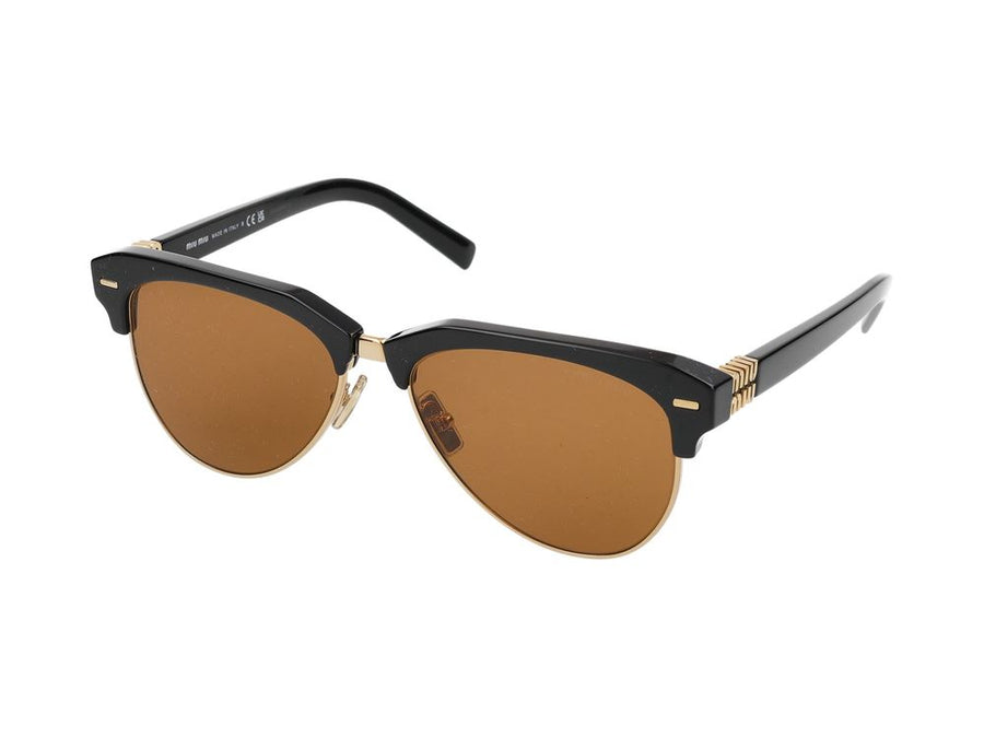 Miu Miu 0MU Acetate sunglasses in black