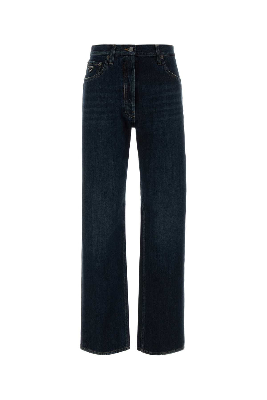 Denim Jeans Bleu Exterior: Cotton