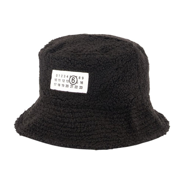 Bucket Hat - Mm6 Maison Margiela Synthetic Black Accessories /