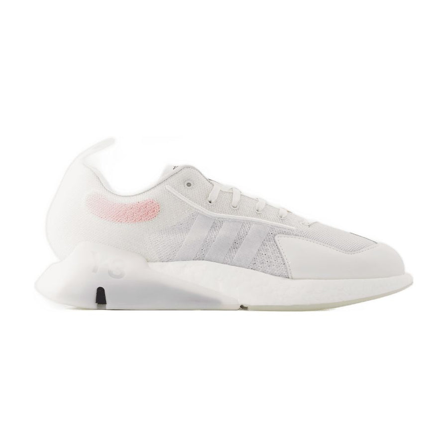Y-3 Leather sneaker in white
