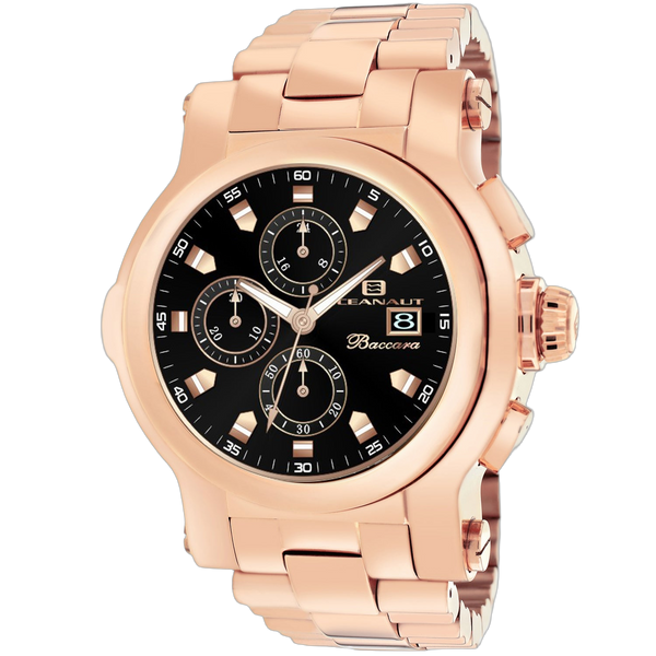 Oceanaut Stainless steel case watch in rose gold