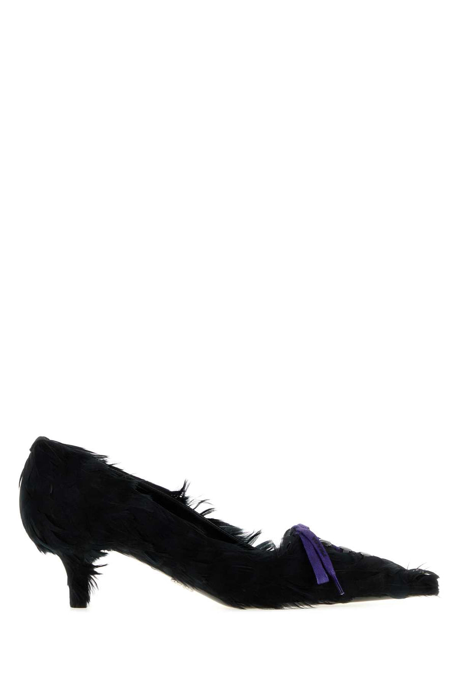 Embellished Satin Pumps Nero Scarpe Con Tacco