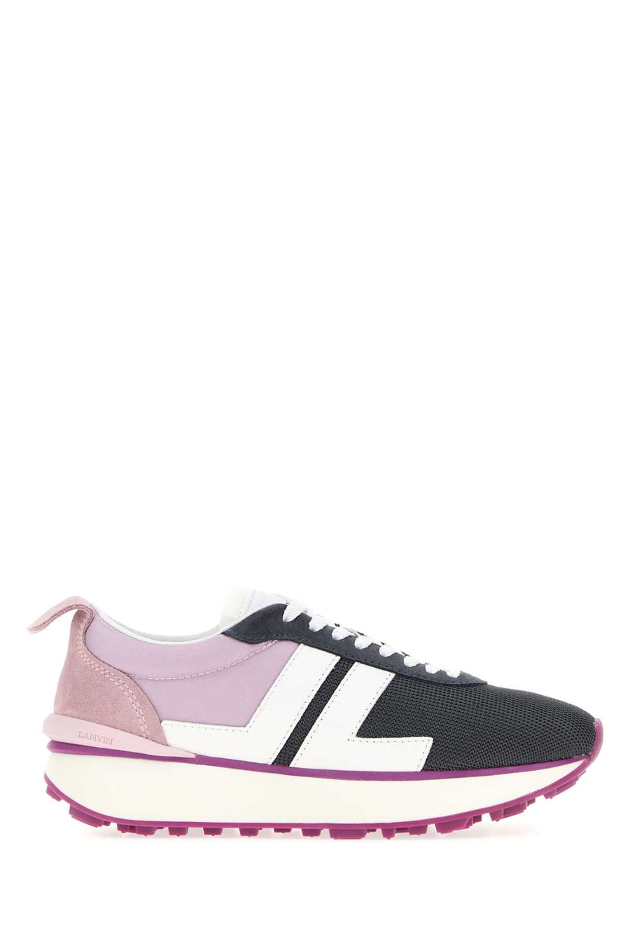 Lanvin Bumpr Exterior: 100% Fabric; Interior: 100% Fabric; Sole: Rubber sneaker in multicolor
