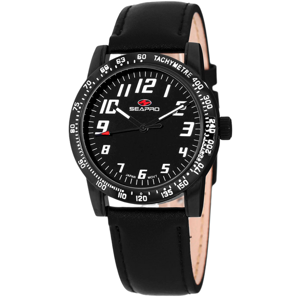 Seapro Alloy case watch in black