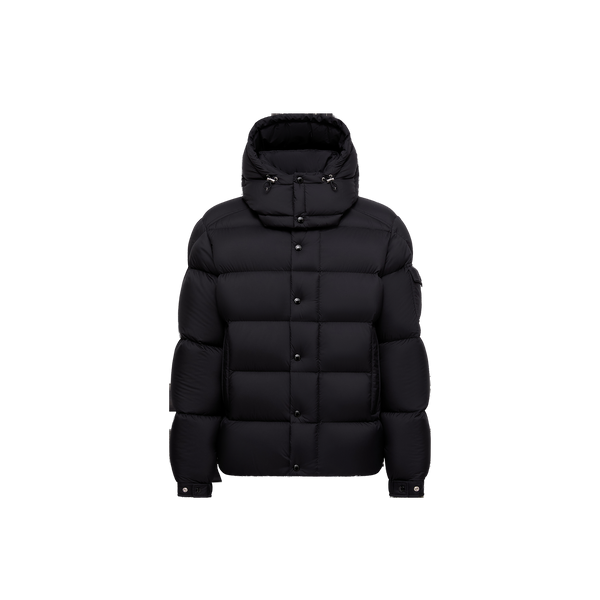 Moncler Nylon down jacket in black