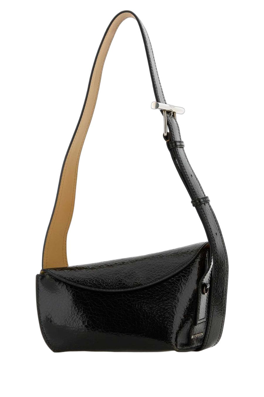 Alexander McQueen 100% Calf shoulder bag in black