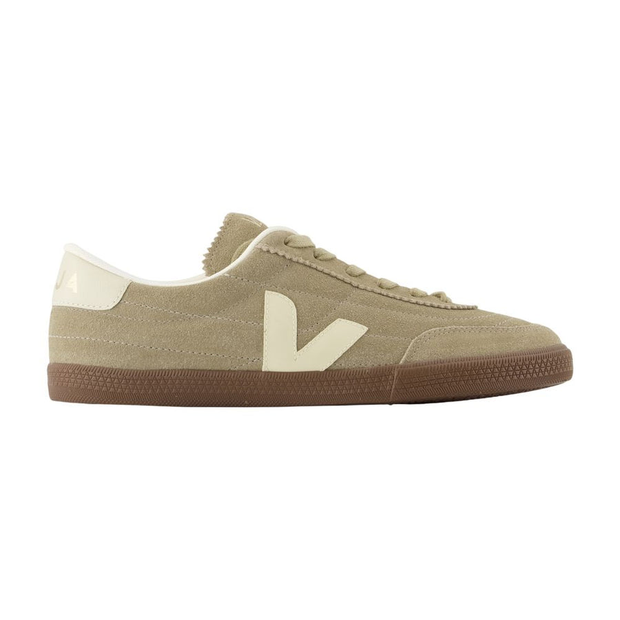 Veja Calfskin sneaker in khaki