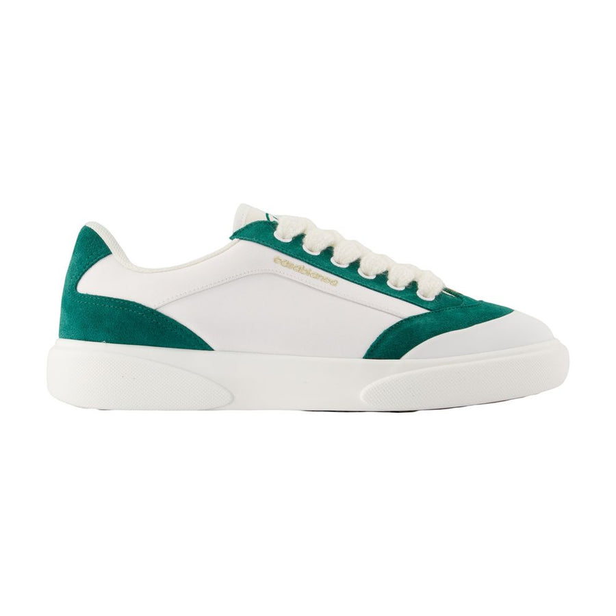 Casablanca calfskin sneaker in green