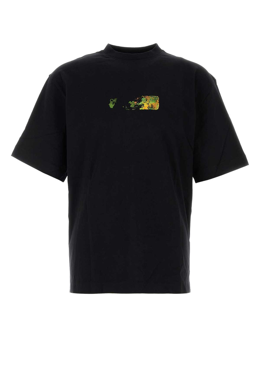 Black Cotton T-Shirt Exterior