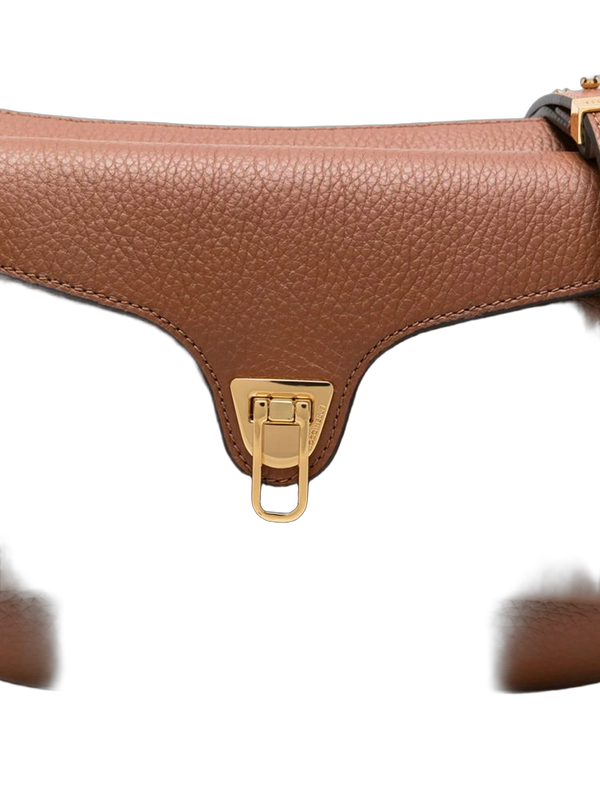 Coccinelle 60% Cow Leather crossbody bag in cognac