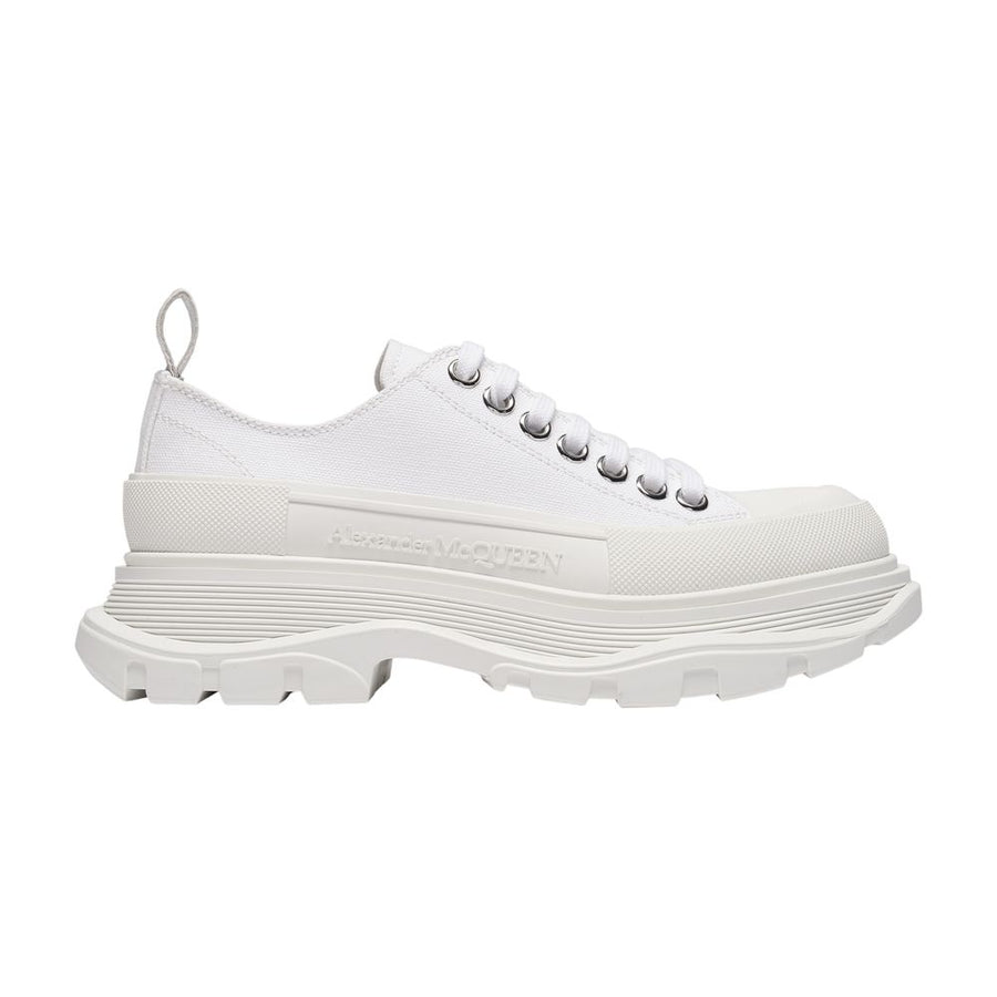 Alexander McQueen Canvas sneaker in white