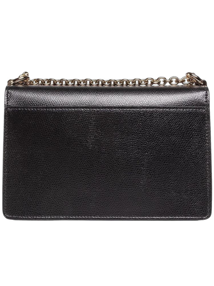 Furla 100% Leather crossbody bag in black